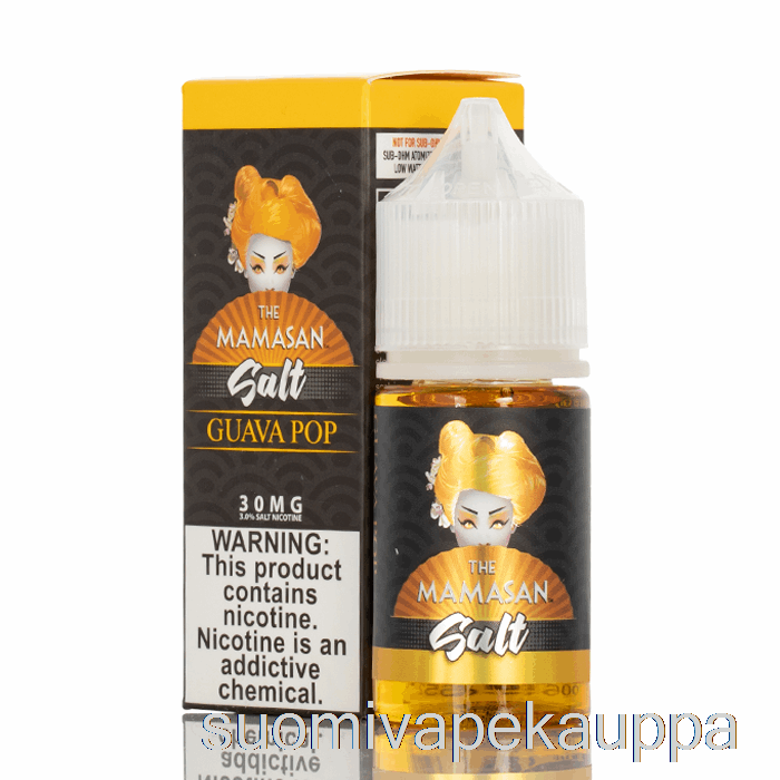 Vape Box Guava Pop - Mamasan Suola - 30ml 50mg